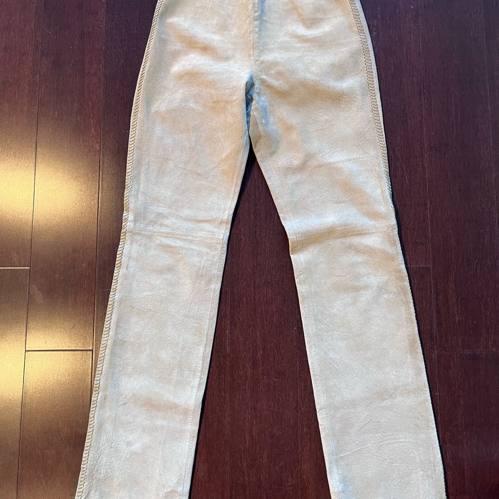 Hugo Buscati Leather/Suede pants - great condition!